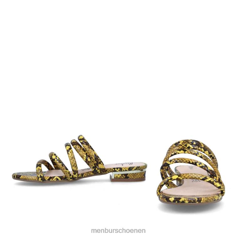 geel casual chique schoen 64N063179 castello vrouwen Menbur
