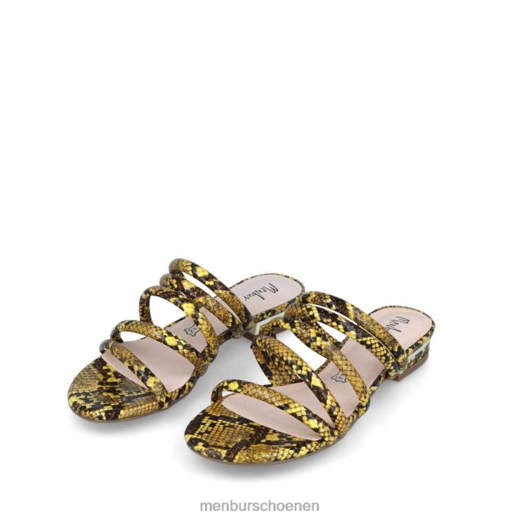 geel casual chique schoen 64N063179 castello vrouwen Menbur