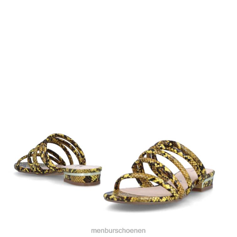 geel casual chique schoen 64N063179 castello vrouwen Menbur