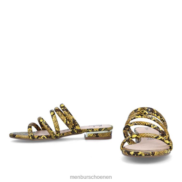 geel casual chique schoen 64N063179 castello vrouwen Menbur