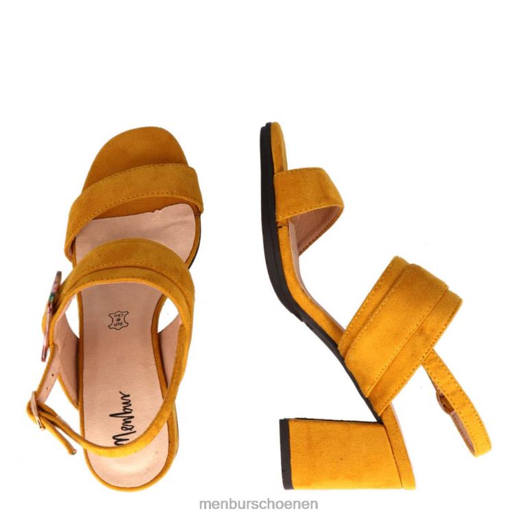 geel casual chique schoen 64N06326 fiastra vrouwen Menbur