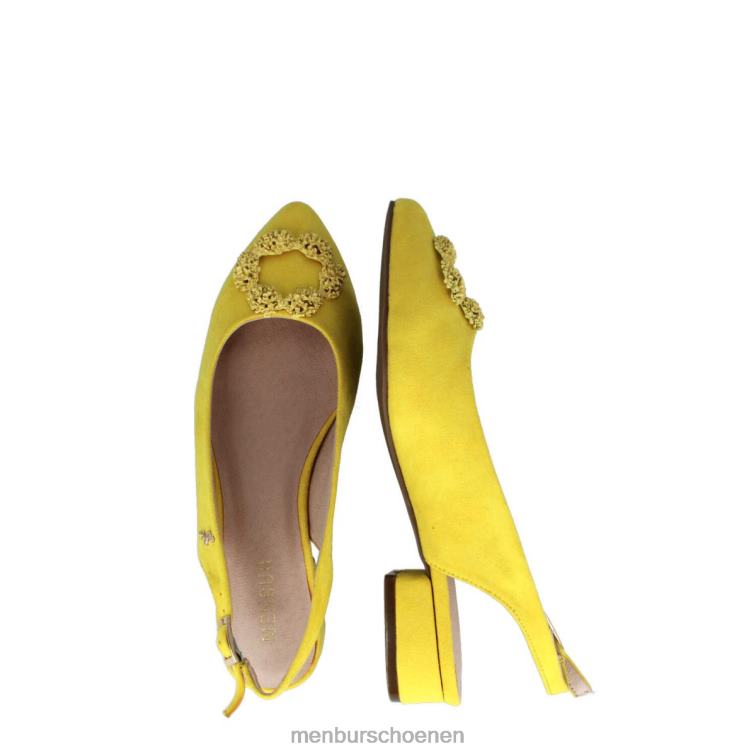 geel casual chique schoen 64N063272 bagaladi vrouwen Menbur