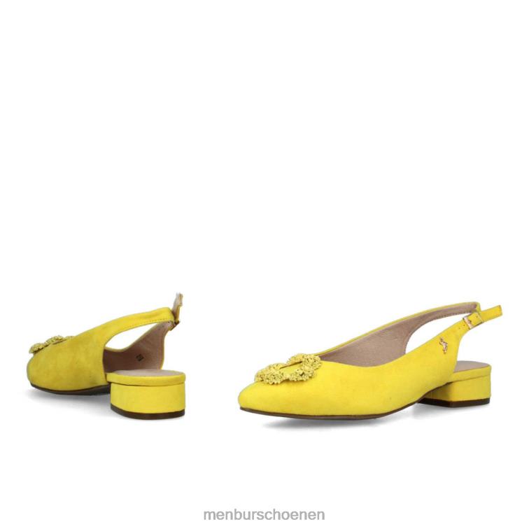geel casual chique schoen 64N063272 bagaladi vrouwen Menbur