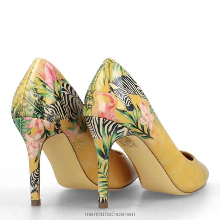 geel casual chique schoen 64N063364 alvi vrouwen Menbur