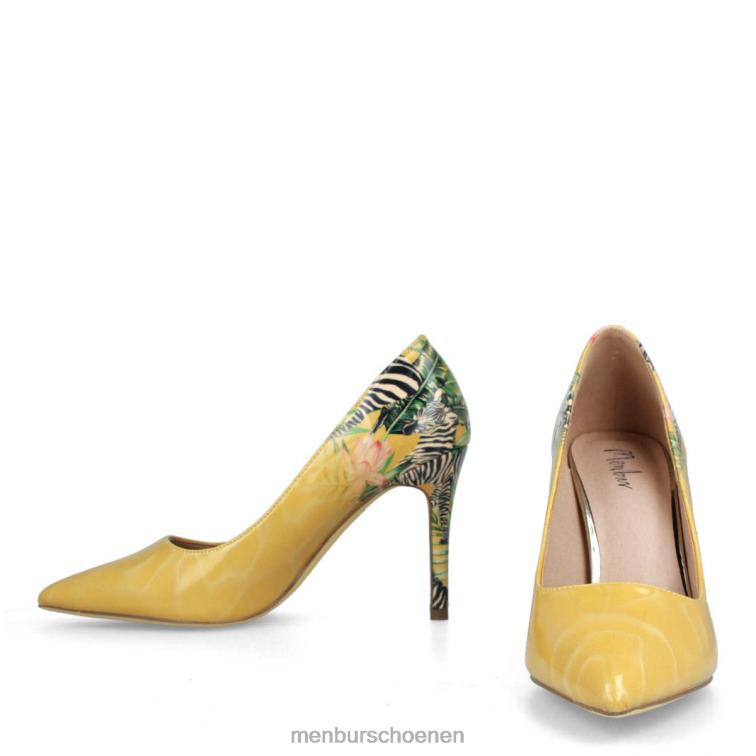 geel casual chique schoen 64N063364 alvi vrouwen Menbur