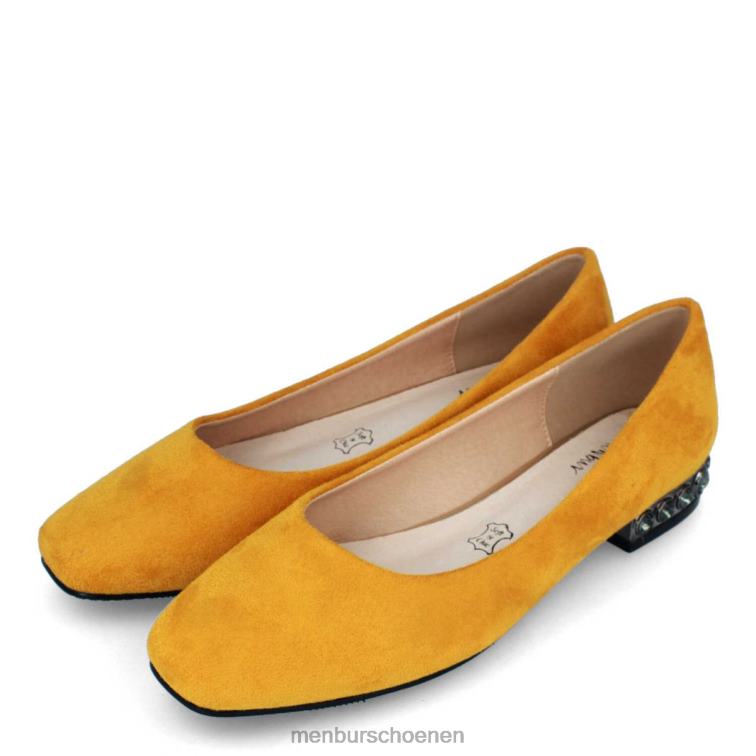 geel casual chique schoen 64N063392 stella vrouwen Menbur