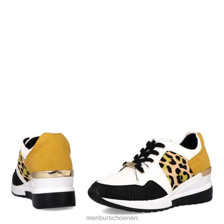 geel casual chique schoen 64N063433 baglioni vrouwen Menbur