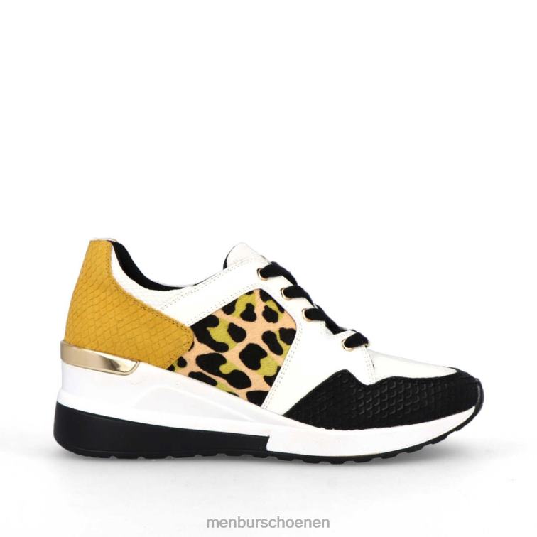 geel casual chique schoen 64N063433 baglioni vrouwen Menbur