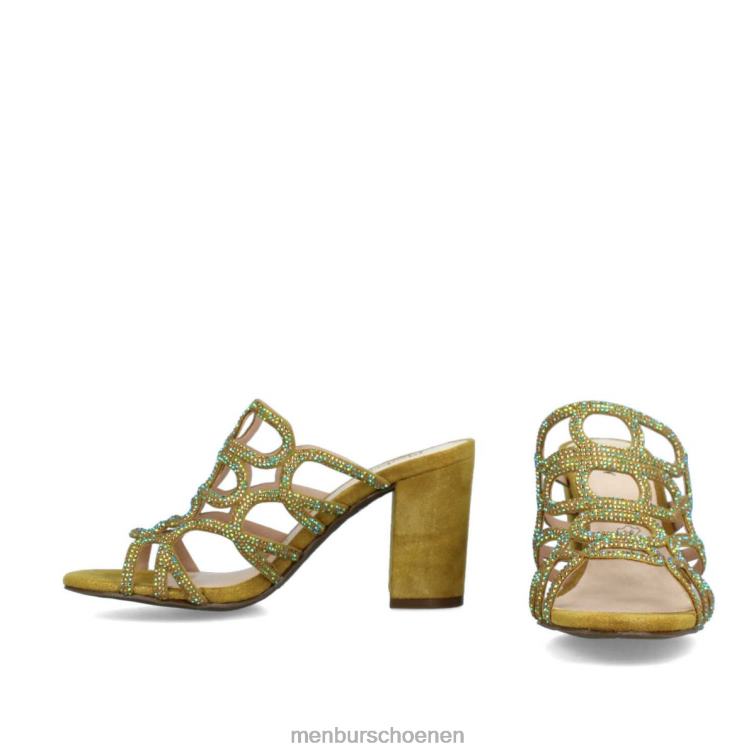 geel casual chique schoen 64N063508 Murata vrouwen Menbur