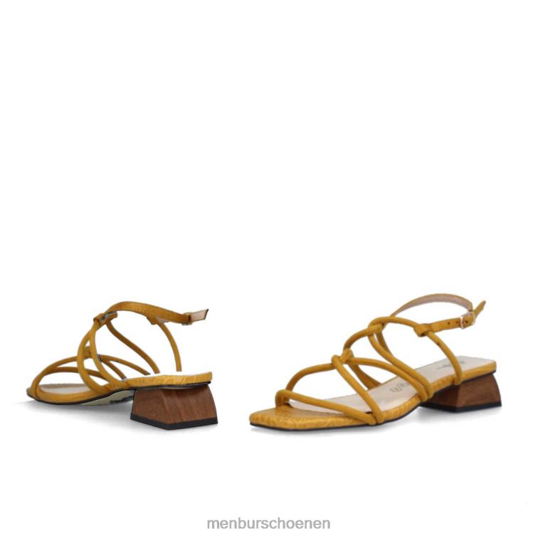 geel casual chique schoen 64N063550 capiton vrouwen Menbur