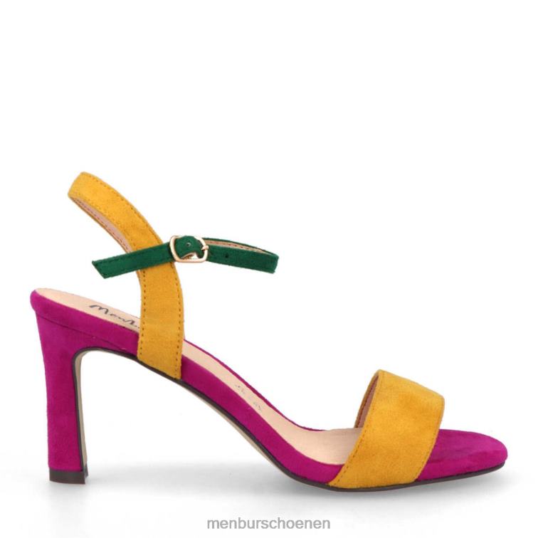 geel casual chique schoen 64N063584 bellussi vrouwen Menbur