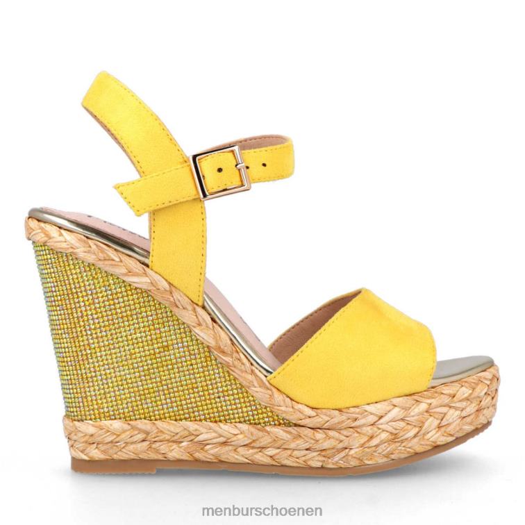 geel casual chique schoen 64N063616 satriano vrouwen Menbur