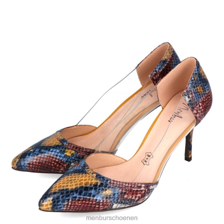 geel casual chique schoen 64N06387 minoprio vrouwen Menbur