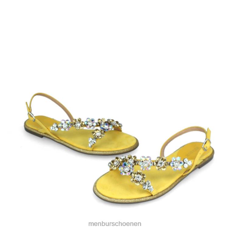 geel casual chique schoen 64N06469 bergi vrouwen Menbur