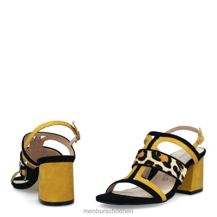 geel casual chique schoen 64N06490 anton vrouwen Menbur