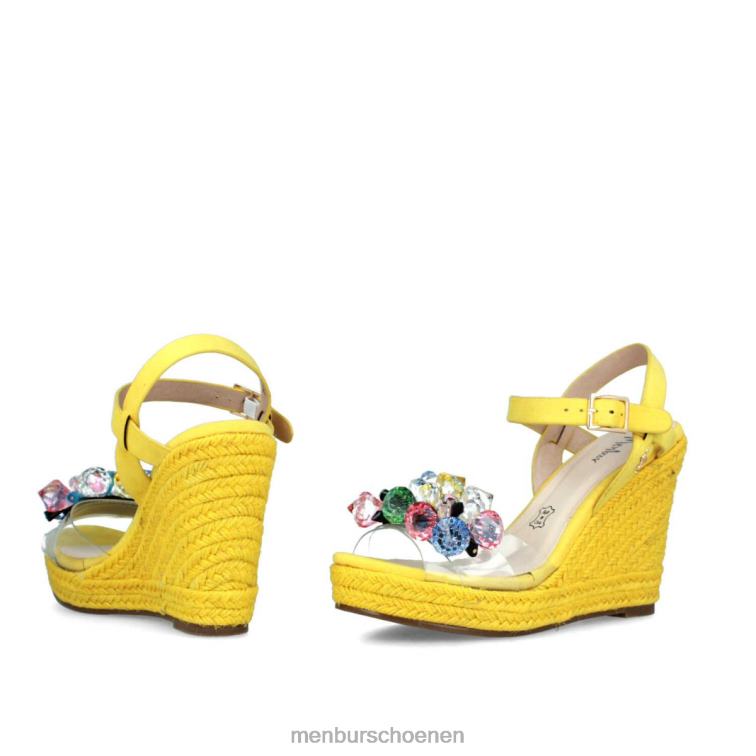 geel casual chique schoen 64N06551 caminetto vrouwen Menbur
