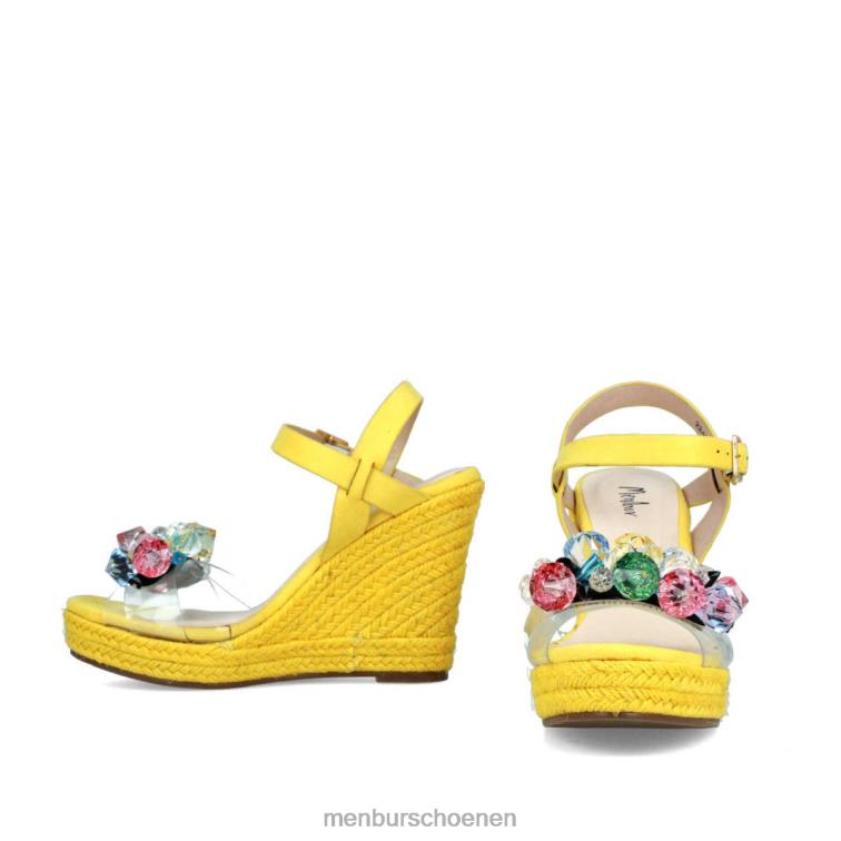 geel casual chique schoen 64N06551 caminetto vrouwen Menbur