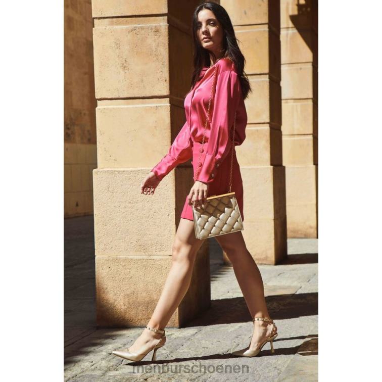 goud casual chique schoen 64N06194 Weegschaal vrouwen Menbur