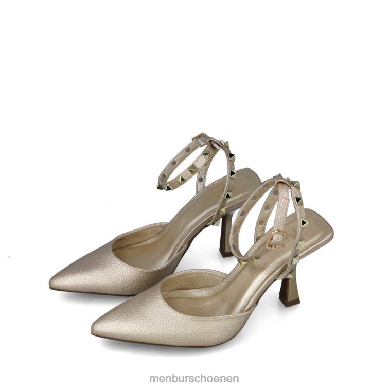 goud casual chique schoen 64N06194 Weegschaal vrouwen Menbur