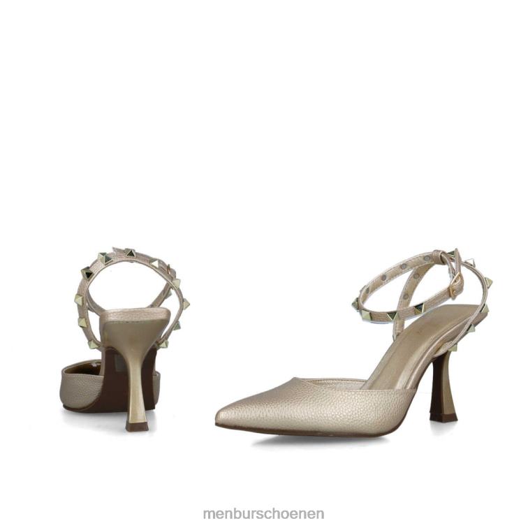 goud casual chique schoen 64N06194 Weegschaal vrouwen Menbur