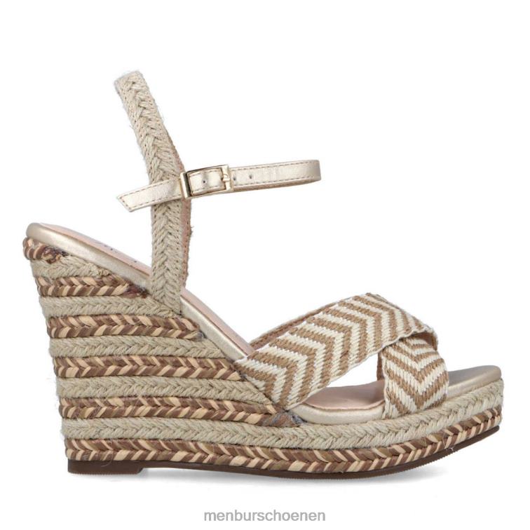 goud casual chique schoen 64N063079 campofilon vrouwen Menbur