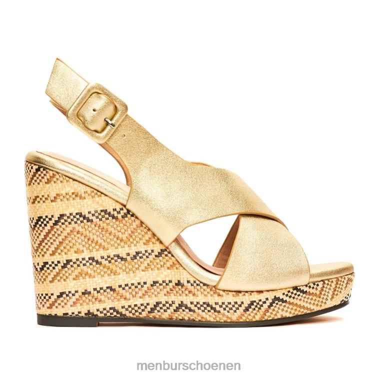 goud casual chique schoen 64N063567 valromina vrouwen Menbur