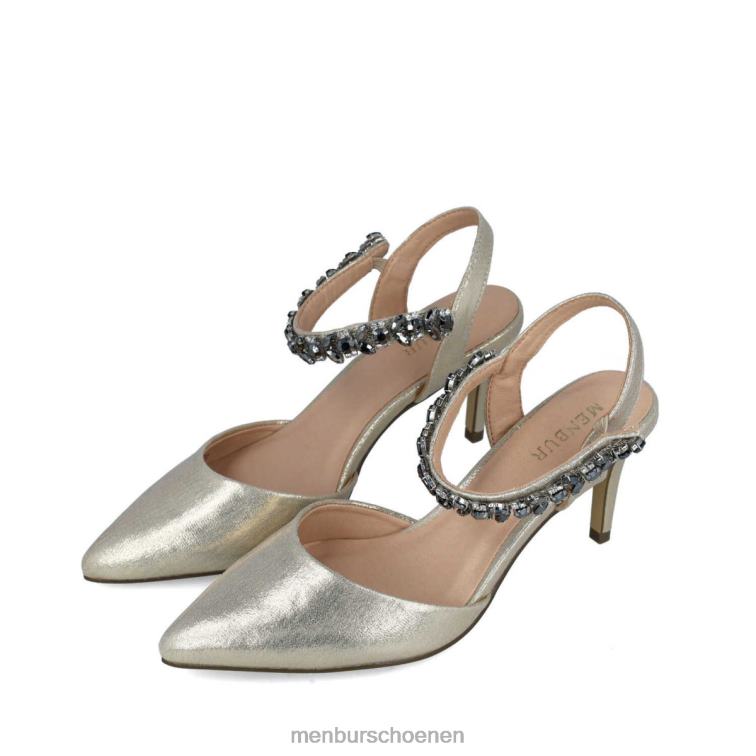 goud casual chique schoen 64N06420 eunosto vrouwen Menbur