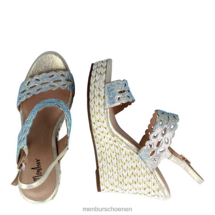 goud casual chique schoen 64N06492 Barlia vrouwen Menbur