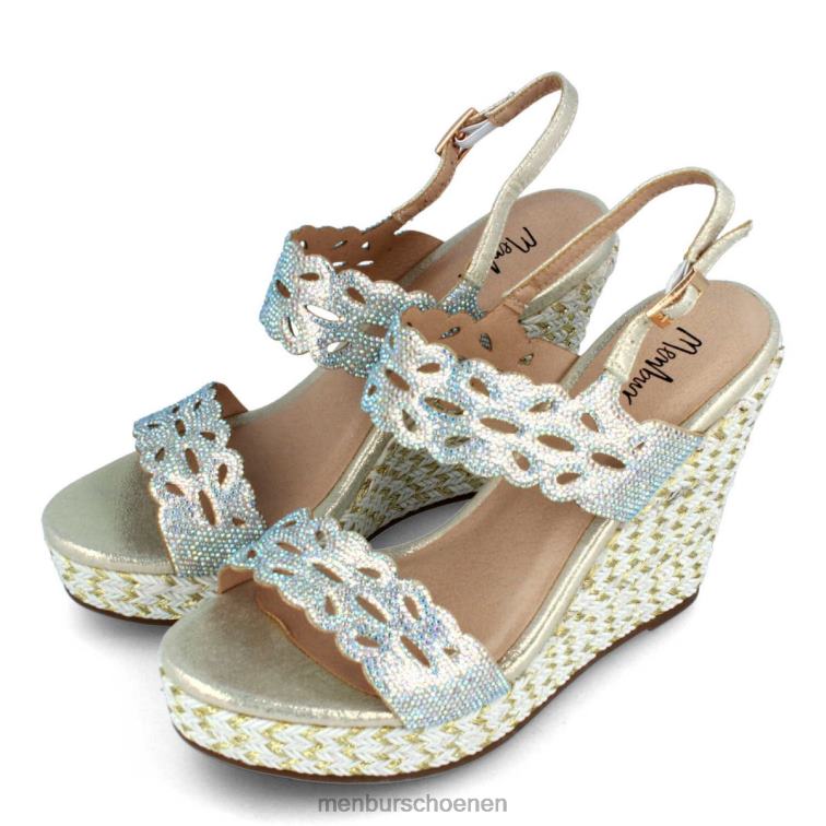 goud casual chique schoen 64N06492 Barlia vrouwen Menbur