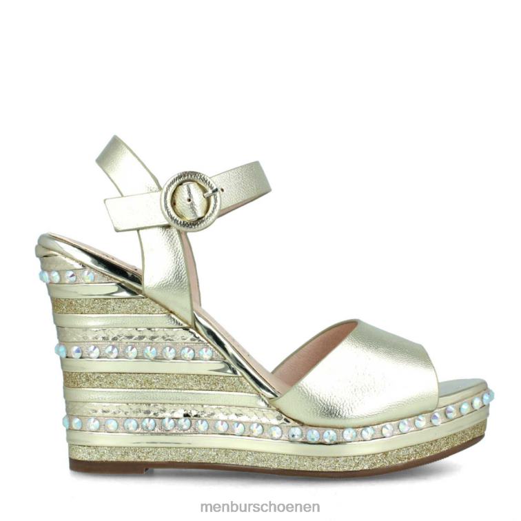 goud casual chique schoen 64N06543 ailano vrouwen Menbur