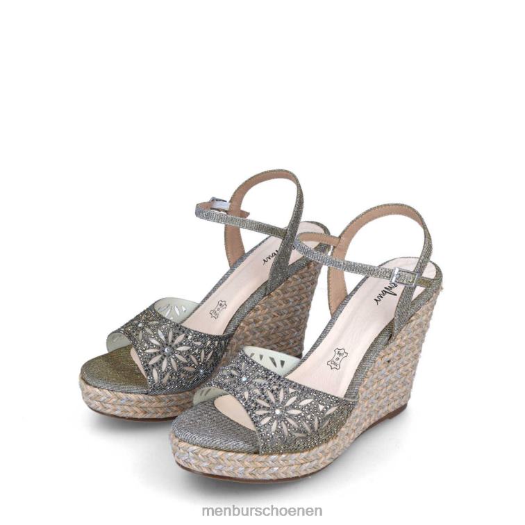 grijs casual chique schoen 64N06295 molini vrouwen Menbur