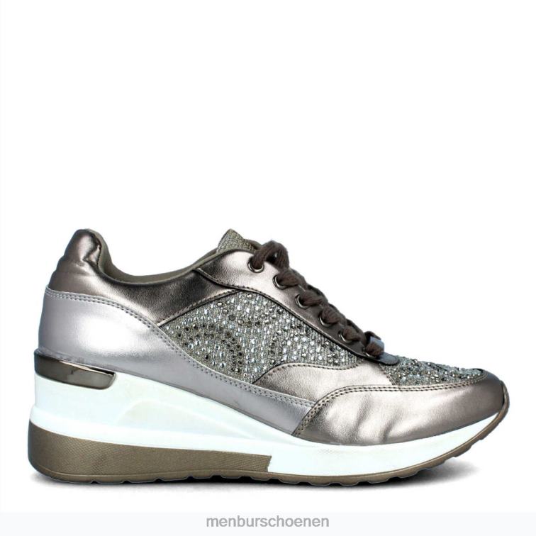 grijs casual chique schoen 64N06418 bellombra vrouwen Menbur
