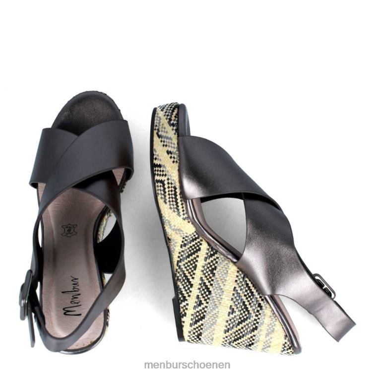 grijs casual chique schoen 64N06491 valromina vrouwen Menbur