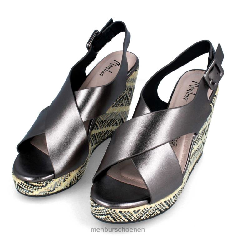 grijs casual chique schoen 64N06491 valromina vrouwen Menbur