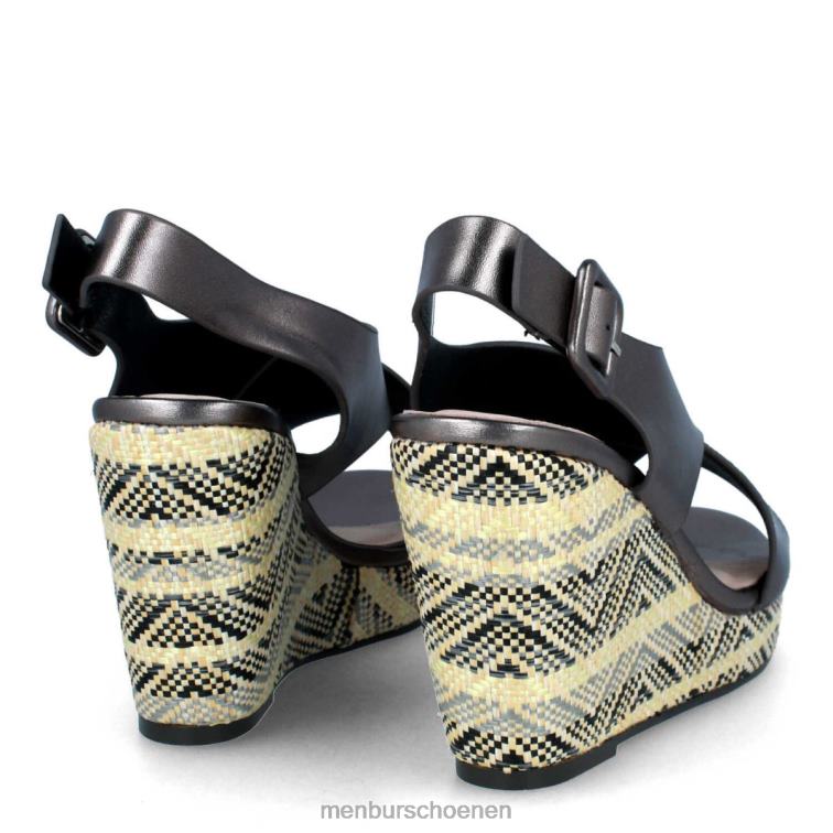 grijs casual chique schoen 64N06491 valromina vrouwen Menbur