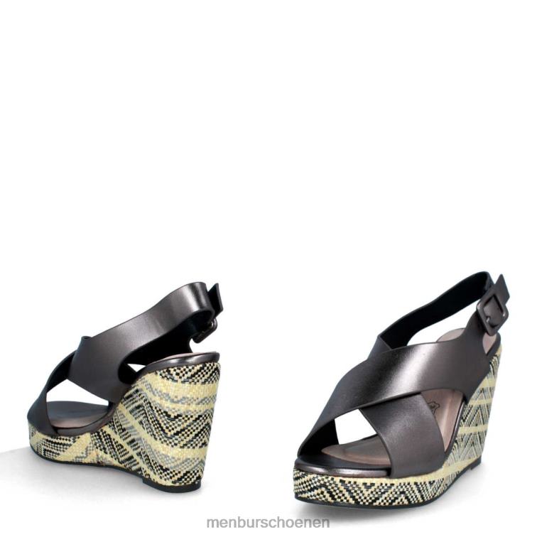 grijs casual chique schoen 64N06491 valromina vrouwen Menbur