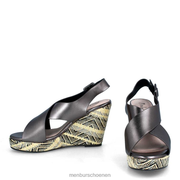 grijs casual chique schoen 64N06491 valromina vrouwen Menbur