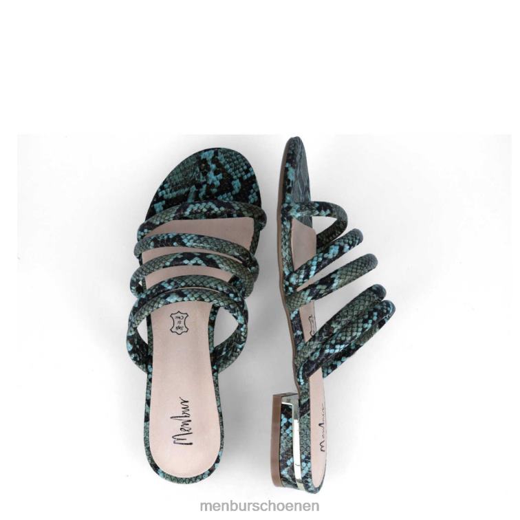 groente casual chique schoen 64N063181 castello vrouwen Menbur