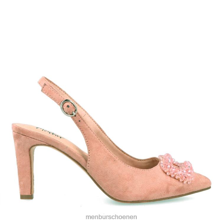 make-up roze casual chique schoen 64N063519 antronapiana vrouwen Menbur