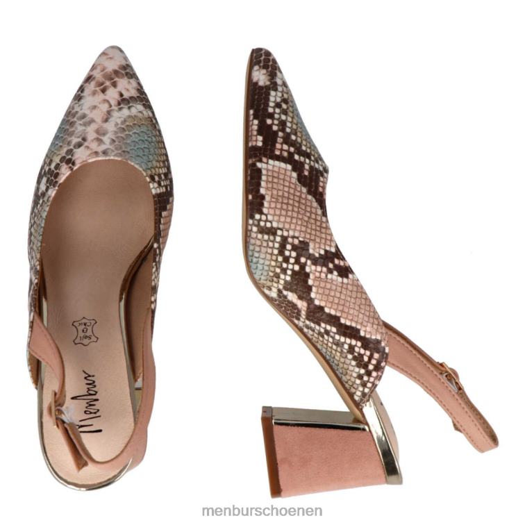 make-up roze casual chique schoen 64N06466 gebonden vrouwen Menbur