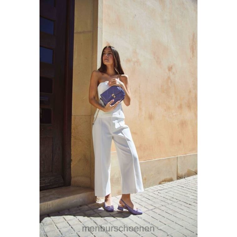 paars casual chique schoen 64N062953 beeldhouwer vrouwen Menbur