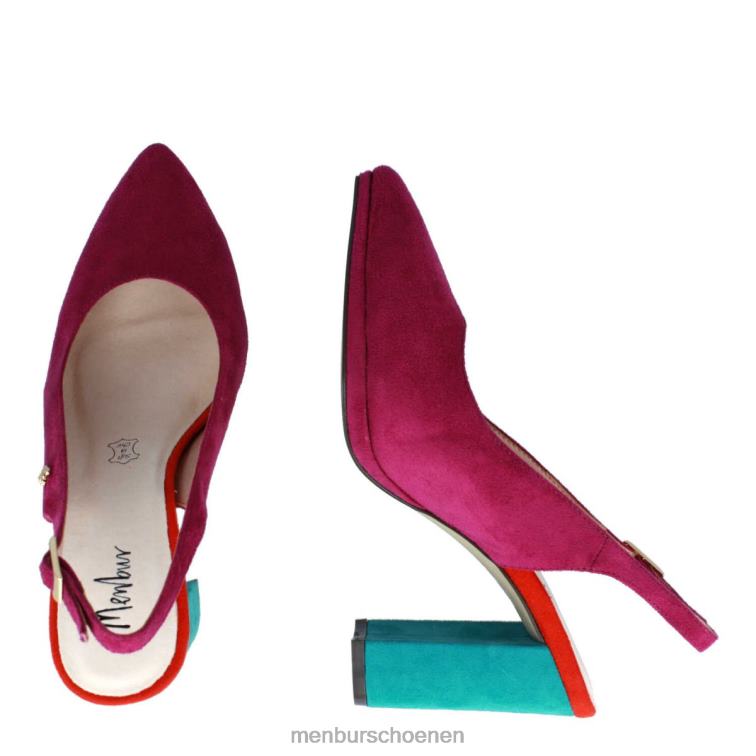 paars casual chique schoen 64N06305 geboren vrouwen Menbur
