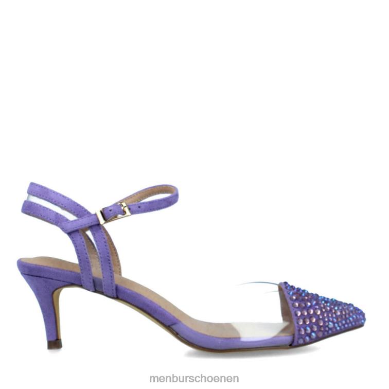 paars casual chique schoen 64N063070 braulinen vrouwen Menbur