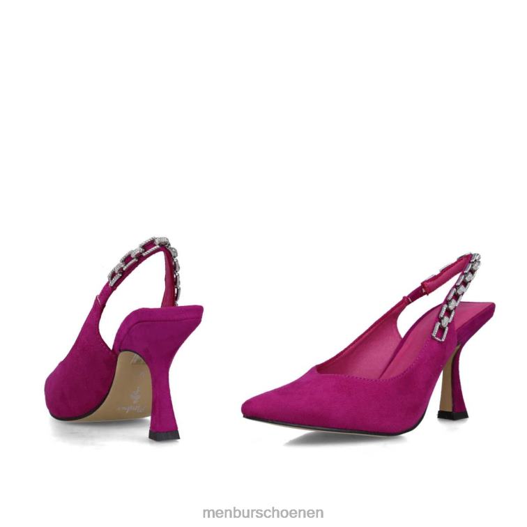paars casual chique schoen 64N063420 eenhoorn vrouwen Menbur