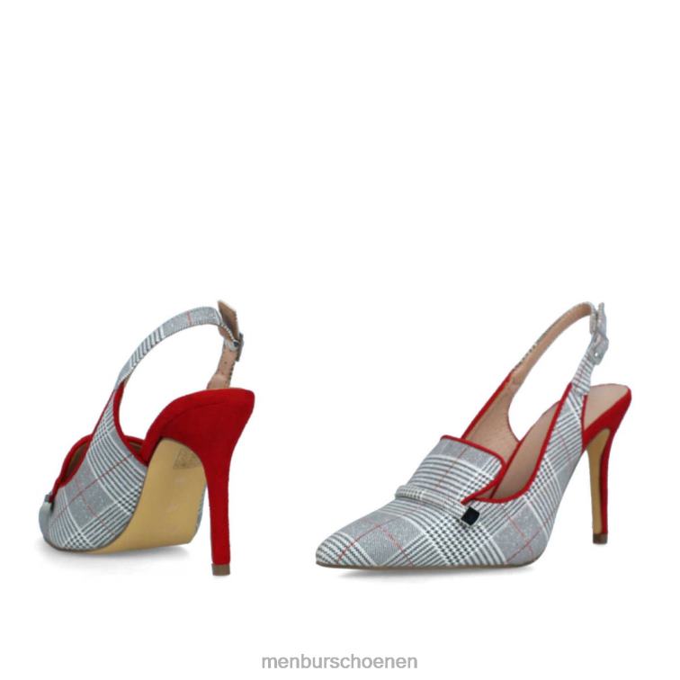 rood casual chique schoen 64N06269 baressa vrouwen Menbur