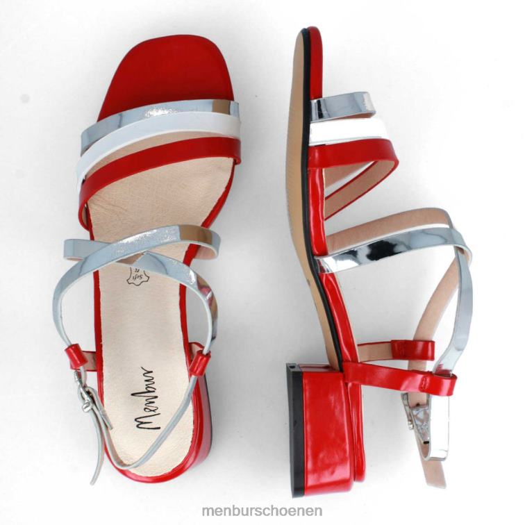 rood casual chique schoen 64N06282 motti vrouwen Menbur