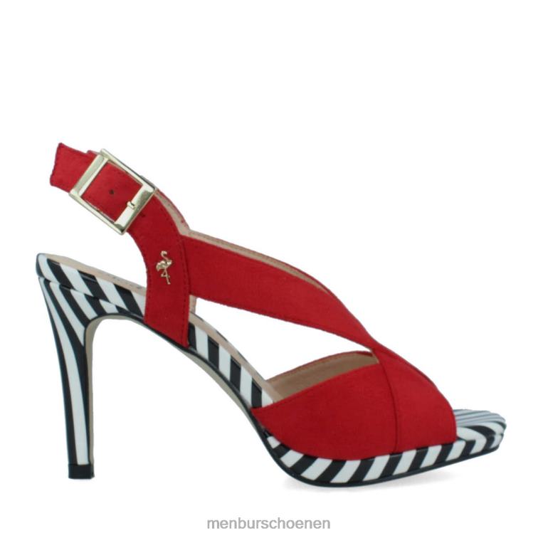 rood casual chique schoen 64N063104 pregola vrouwen Menbur