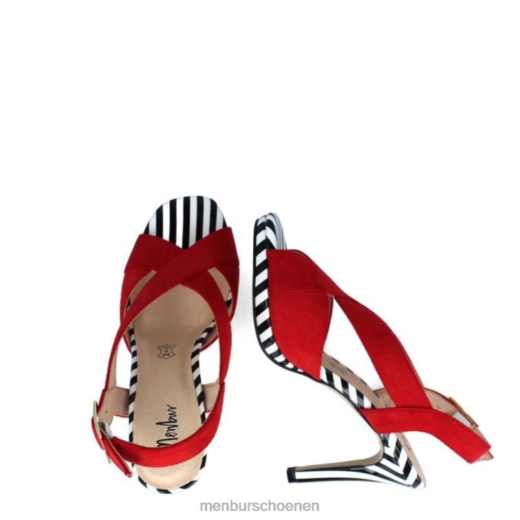 rood casual chique schoen 64N063104 pregola vrouwen Menbur