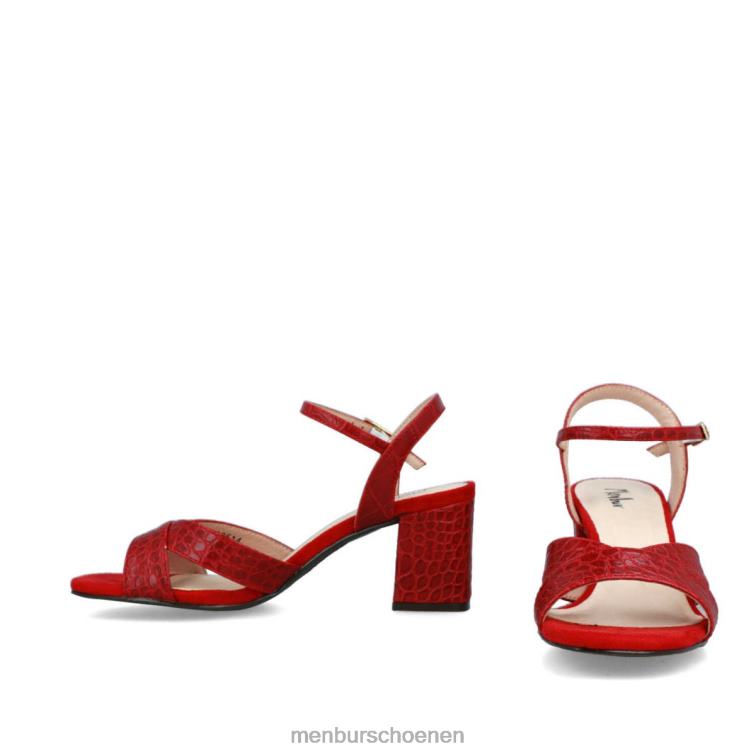 rood casual chique schoen 64N063127 capodimonte vrouwen Menbur