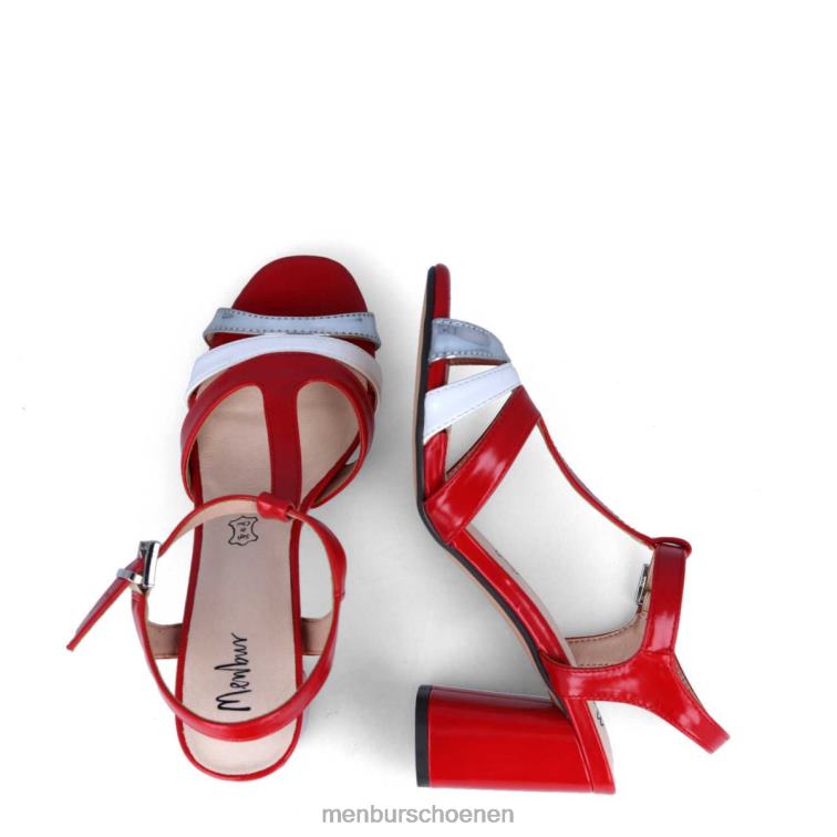 rood casual chique schoen 64N063247 pilocca vrouwen Menbur